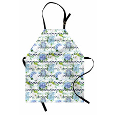 Fresh Flowers on Stripes Apron