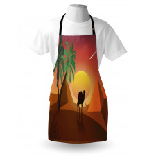 Camels Pyramids and Palms Apron