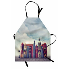 City of Old Books Birds Apron