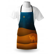 Sand Dunes Starry Night Sky Apron