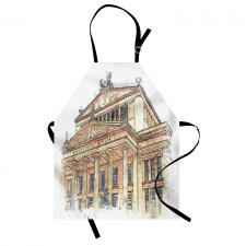 Germany Iconic Building Paint Apron