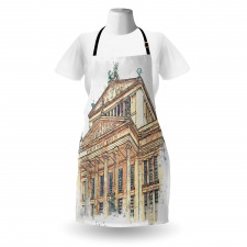 Germany Iconic Building Paint Apron