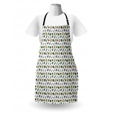 Leaves in Grunge Apron