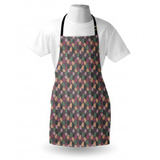 Pastel Abstract Leaves Apron