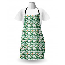 Jungle Flora Foliage Apron