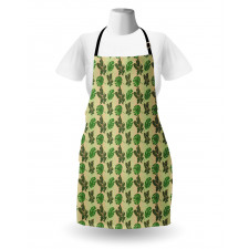 Exotic Leaves Scenery Apron