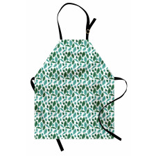 Rhythmic Alocasia Art Apron