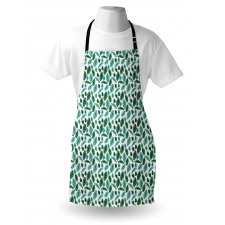 Rhythmic Alocasia Art Apron