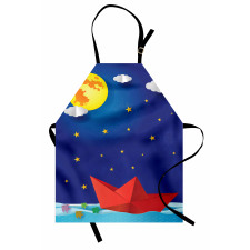 Origami Style Boat Apron