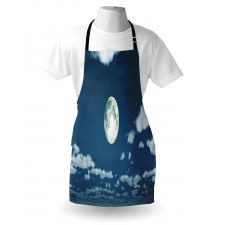 Fluffy Clouds Scattered Apron