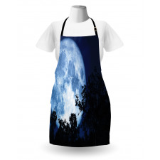 Moon Beaming in the Woods Apron