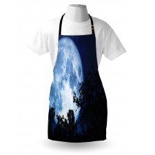 Moon Beaming in the Woods Apron