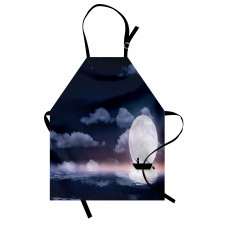 Fisherman in Boat Night Apron