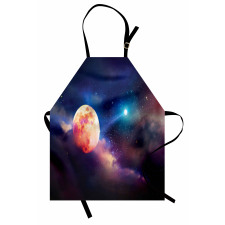 Cosmic Scene with Planets Apron