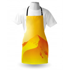 Sand Hills Sun and Footprints Apron