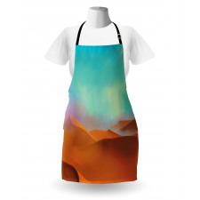 Fine Art Desert and Sky Scene Apron