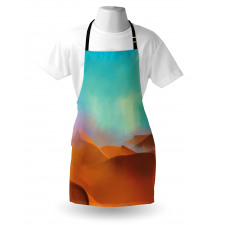 Fine Art Desert and Sky Scene Apron