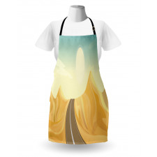 Road Adventure in Desert Hills Apron