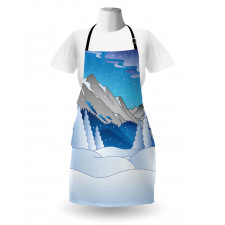 Mountainous Scenery Apron