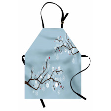 Snowflakes on Branches Apron