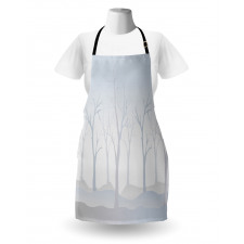 Misty Weather in the Forest Apron