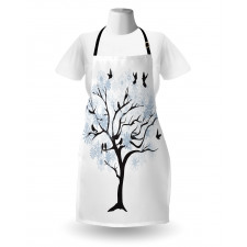 Branches with Birds Apron