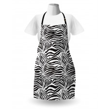 Wild Zebra Lines Apron