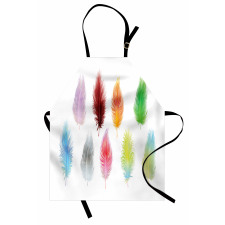 Bohemian Colorful Fluff Apron