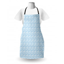 Oriental Feathers Scattered Apron