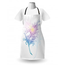 Bohemian Silhouette Plume Apron