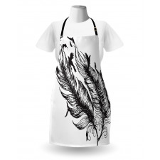 Flying Bird Silhouettes Apron