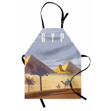 Cleopatra Pyramids Apron