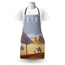 Cleopatra Pyramids Apron