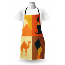 Camel Pyramids Apron