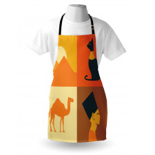 Camel Pyramids Apron