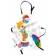 Funny Circus Entertainer Ball Apron