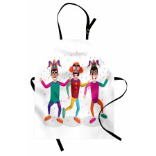 Funny Crazy Entertainer Men Apron