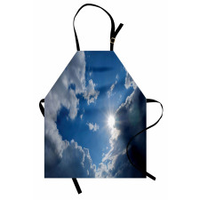 Gökyüzü Mutfak Önlüğü Bulut Temalı