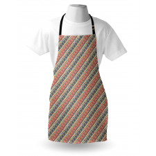 Folkloric Ornate Diagonal Apron