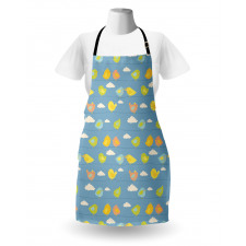 Winged Animal Clouds Apron