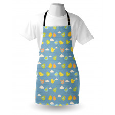 Winged Animal Clouds Apron