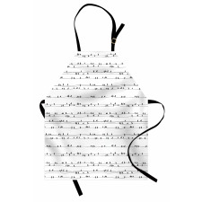 Avian Monochrome Art Apron