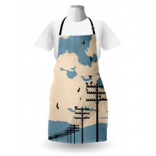 Modern Scene Apron