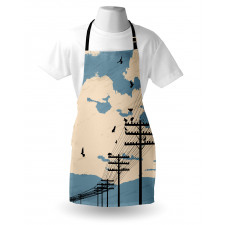 Modern Scene Apron