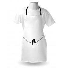 Simple Love Themed Apron