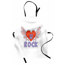 Winged Heart Motivation Apron