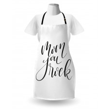 Mother Love Phrase Art Apron