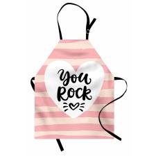 Motivational Motto Graphic Apron