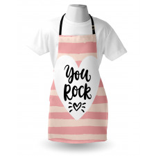 Motivational Motto Graphic Apron