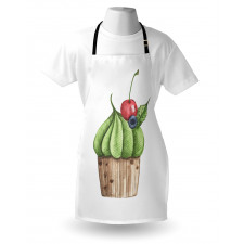 Tasty Cherry Food Graphic Apron